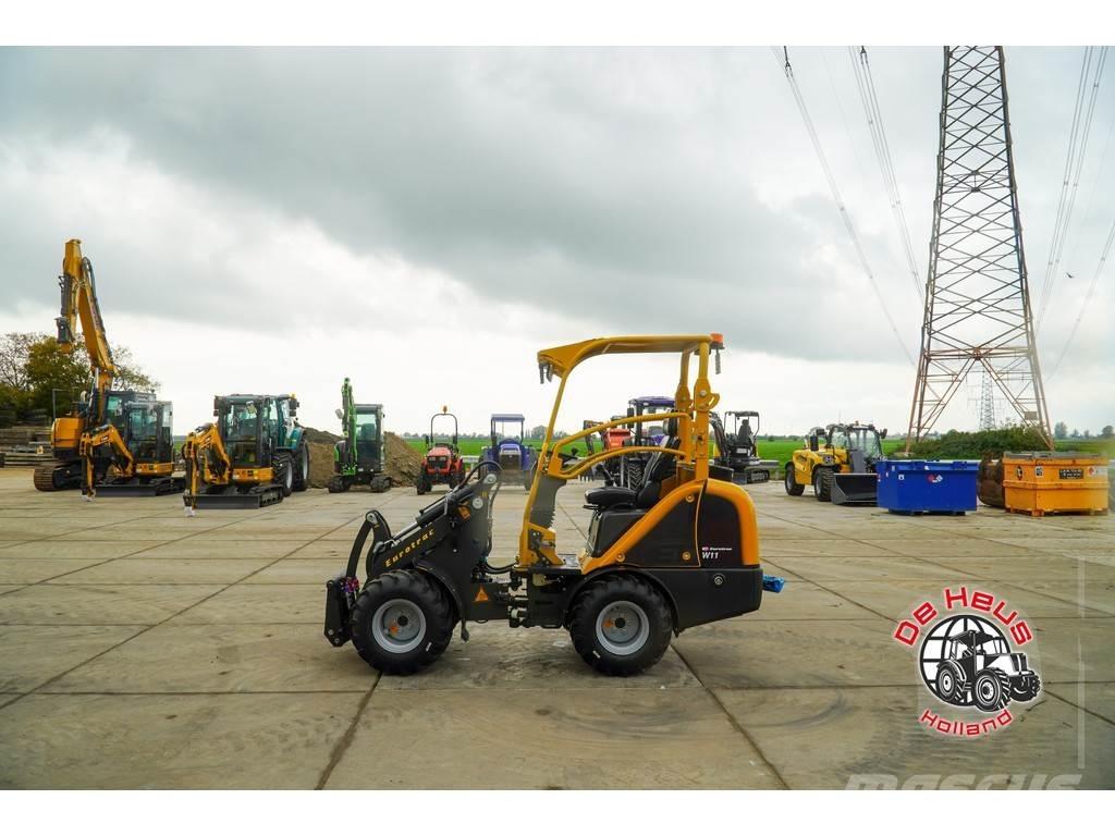 Eurotrac W11 LOW Gumikerekes homlokrakodók