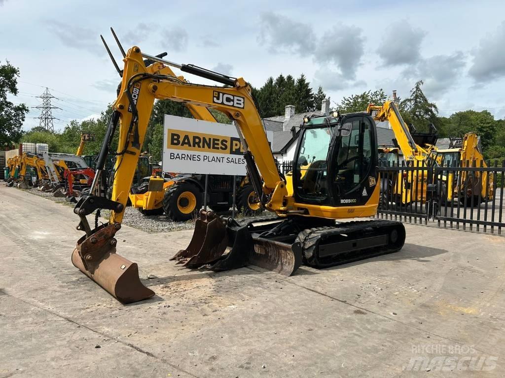 JCB 8085 ZTS Közepes (midi) kotrók 7 t - 12 t