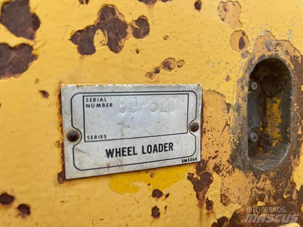 CAT 980 B Gumikerekes homlokrakodók
