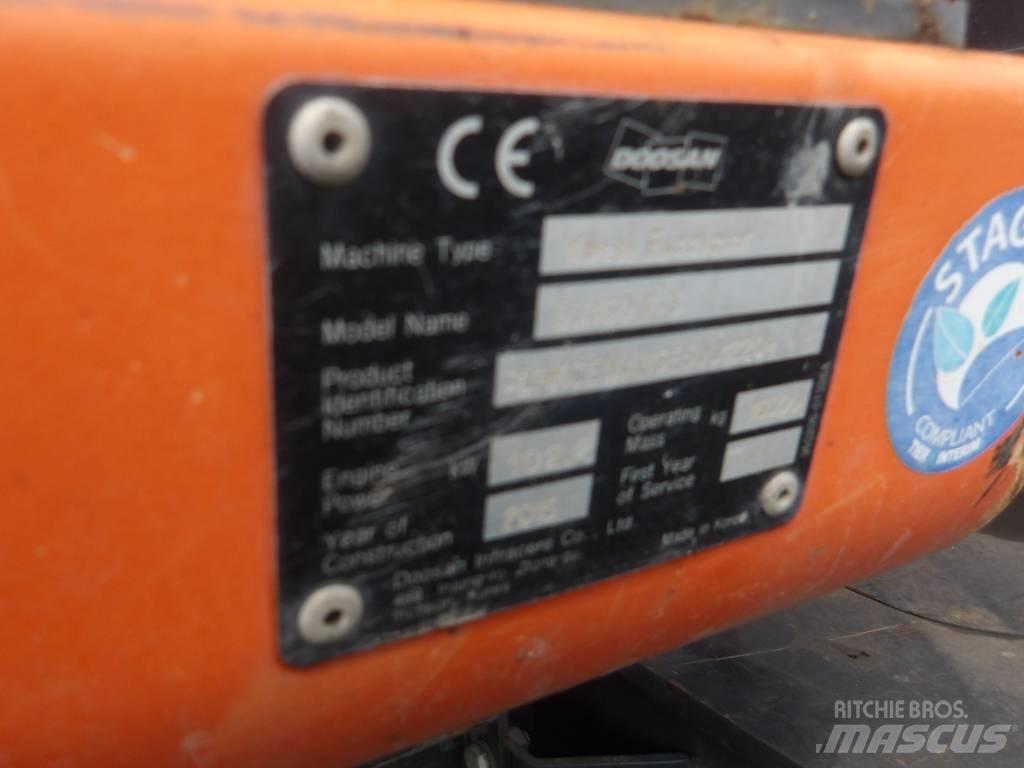 Doosan DX 160 W Gumikerekes kotrók