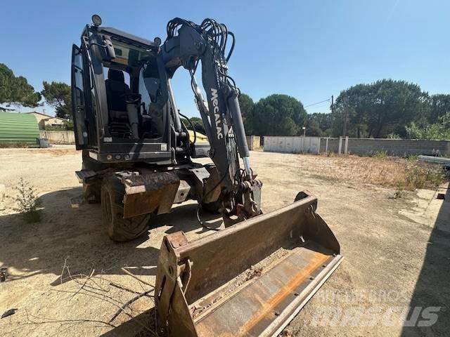 Mecalac 12 MTX Gumikerekes kotrók