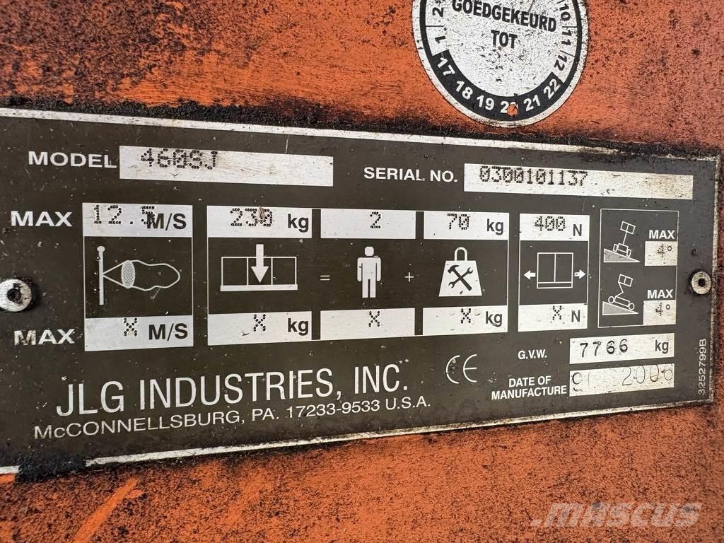 JLG 460sj Teleszkópos emelők