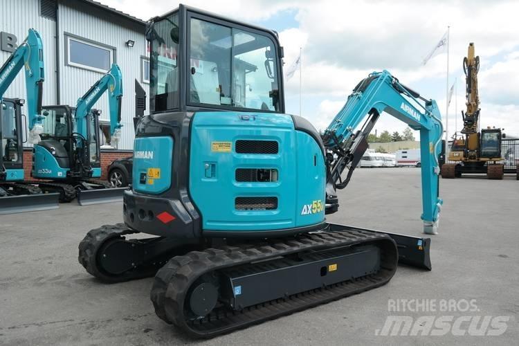 Airman AX55U-7 Mini kotrók < 7t
