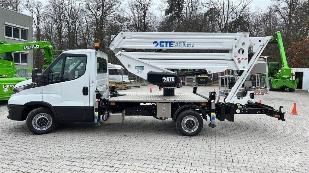 CTE ZED 21.3 JHL Teherautóra szerelt emelők és állványok