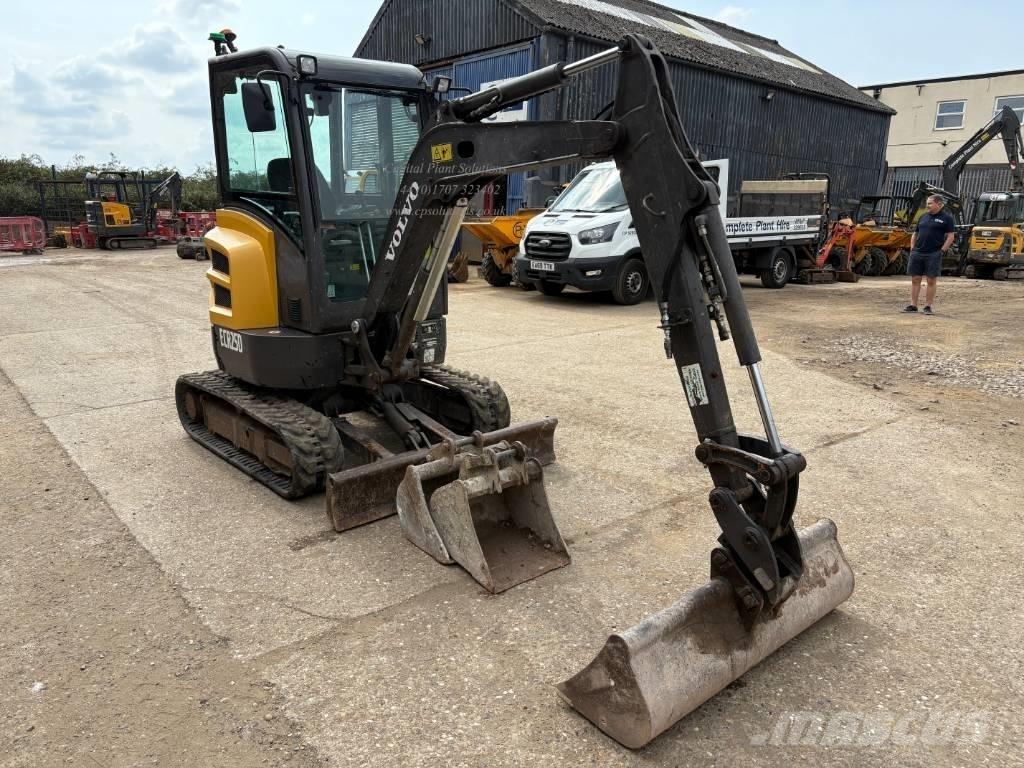 Volvo ECR 25 D Mini kotrók < 7t