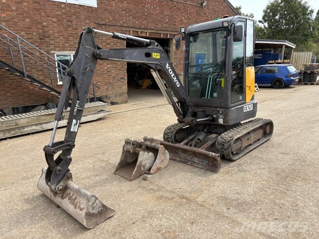 Volvo ECR 25 D Mini kotrók < 7t