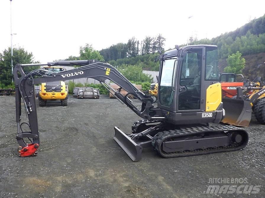 Volvo ECR 50 D Mini kotrók < 7t