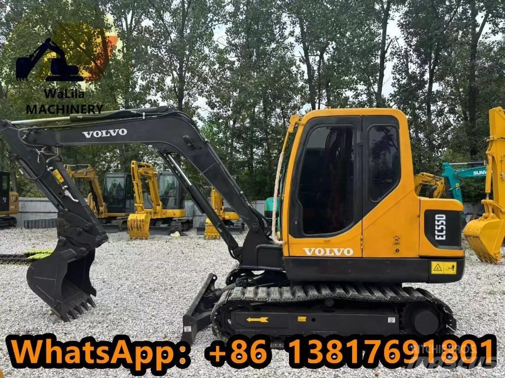 Volvo EC 55D Mini kotrók < 7t
