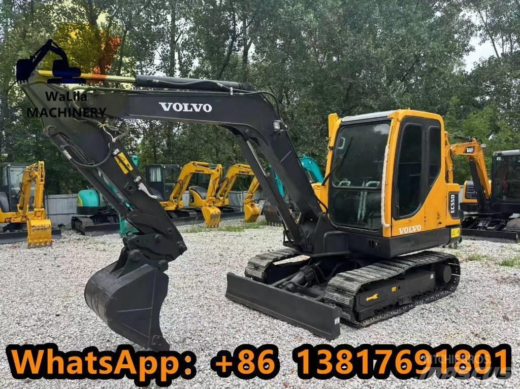 Volvo EC 55D Mini kotrók < 7t