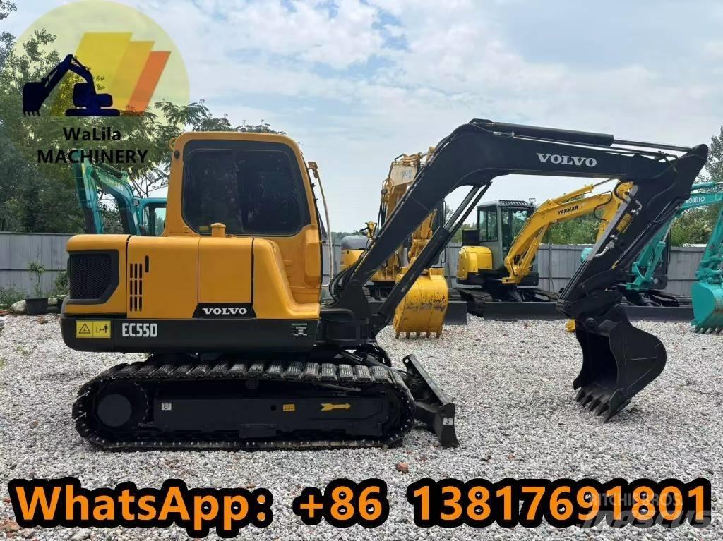 Volvo EC 55D Mini kotrók < 7t