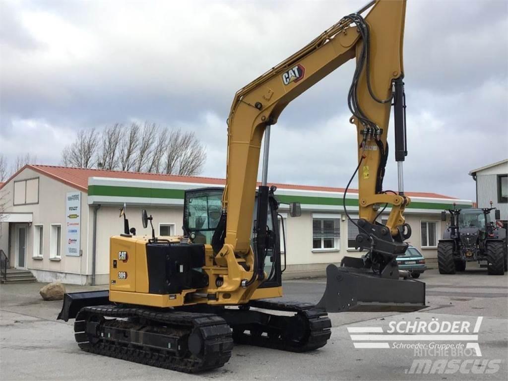 CAT 309 CR Gumikerekes kotrók