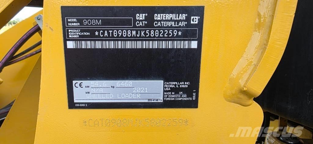 CAT 908M  Cat 908 Gumikerekes homlokrakodók