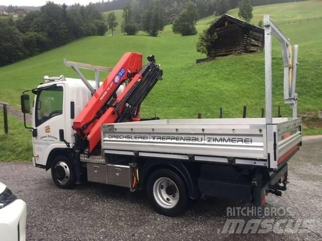 Isuzu N2 mit HMF 910 Darus teherautók