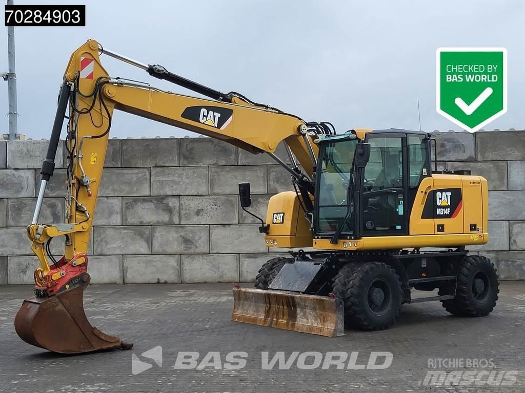 CAT M314 F Gumikerekes kotrók