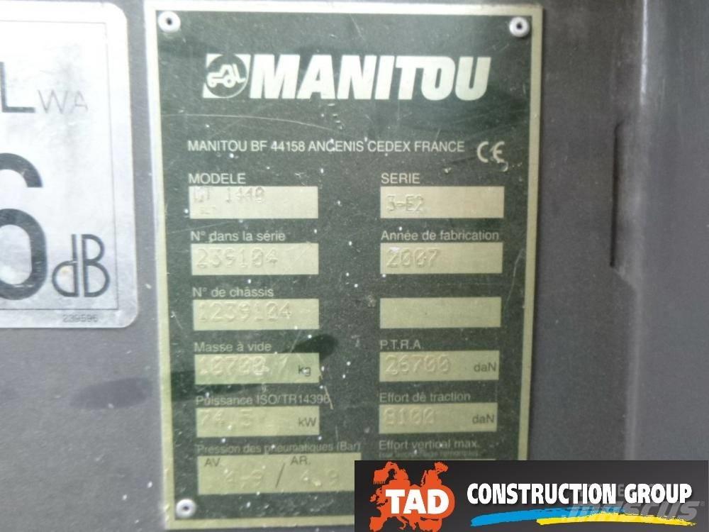Manitou MT 1440 Teleszkópos rakodók