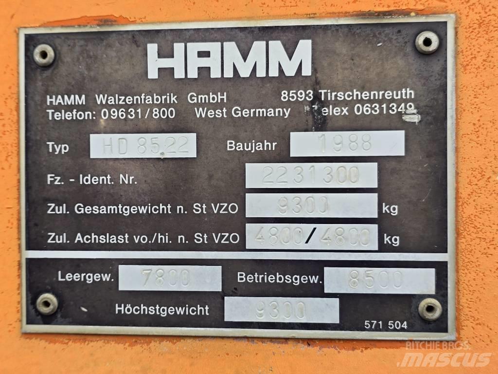 Hamm HD 8522 Ikerdobos hengerek