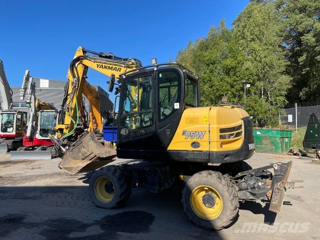 Yanmar B 95 W Gumikerekes kotrók