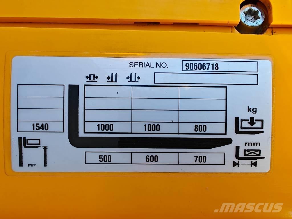 Jungheinrich EMC 110 Gyalogkíséretű targonca