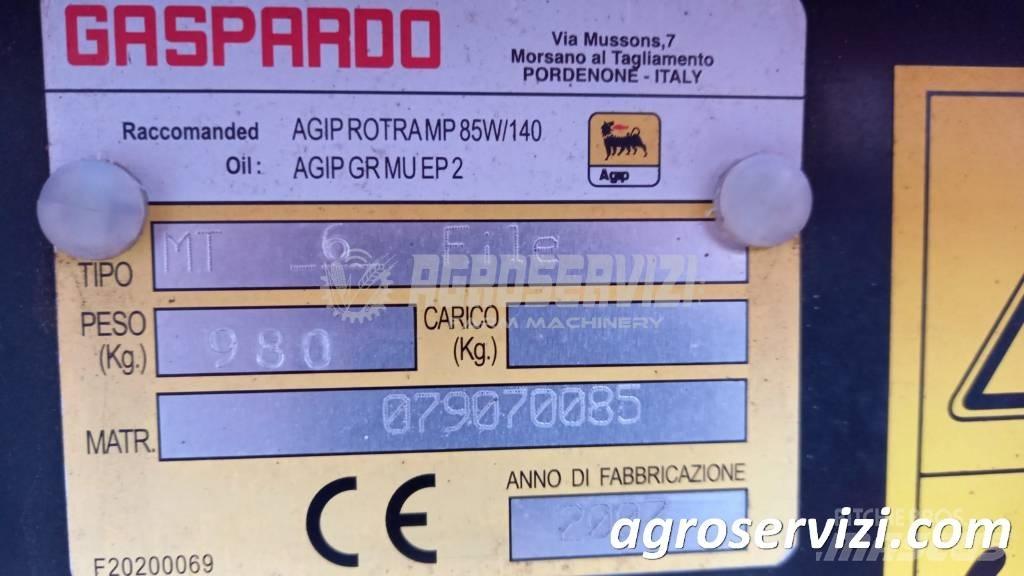 Gaspardo MT 6F Precíziós vetőgépek