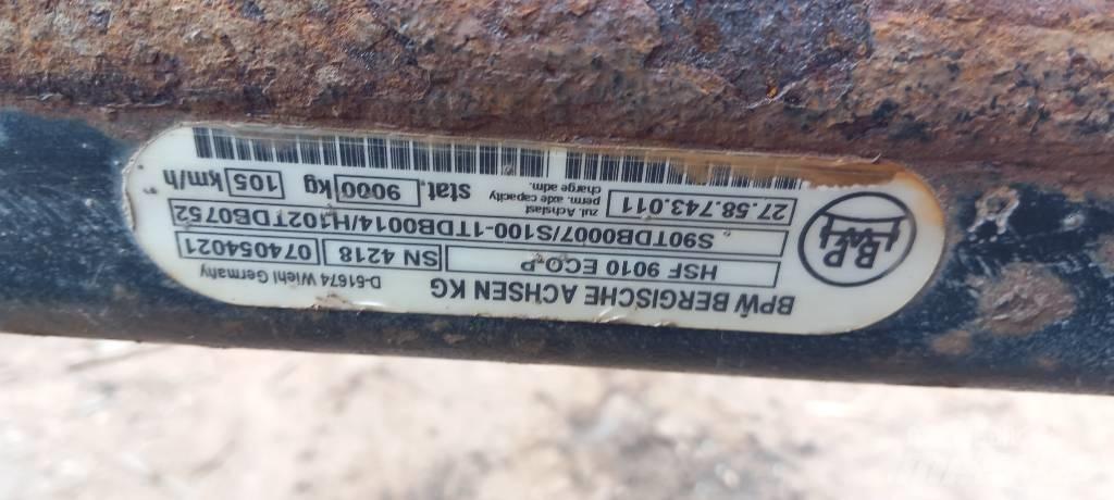 BPW HSF9010ECO Tengelyek