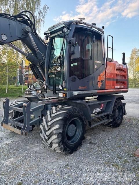 Atlas 160 W Gumikerekes kotrók