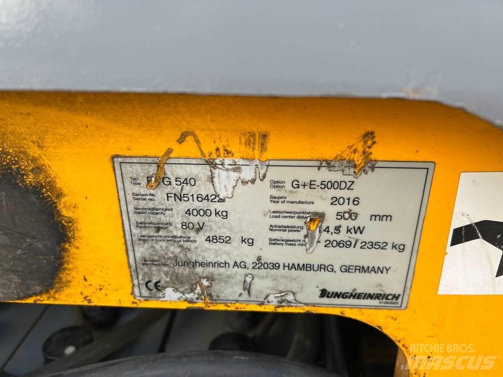 Jungheinrich EFG 540 Elektromos targoncák