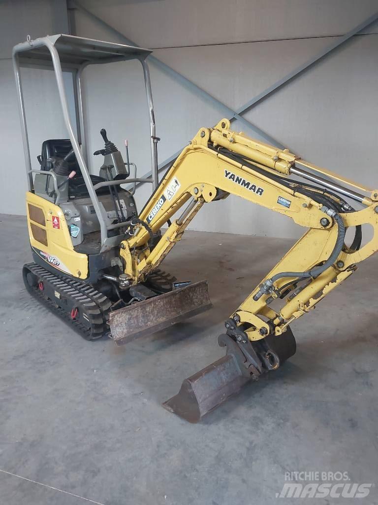 Yanmar Vio 17 Mini kotrók < 7t