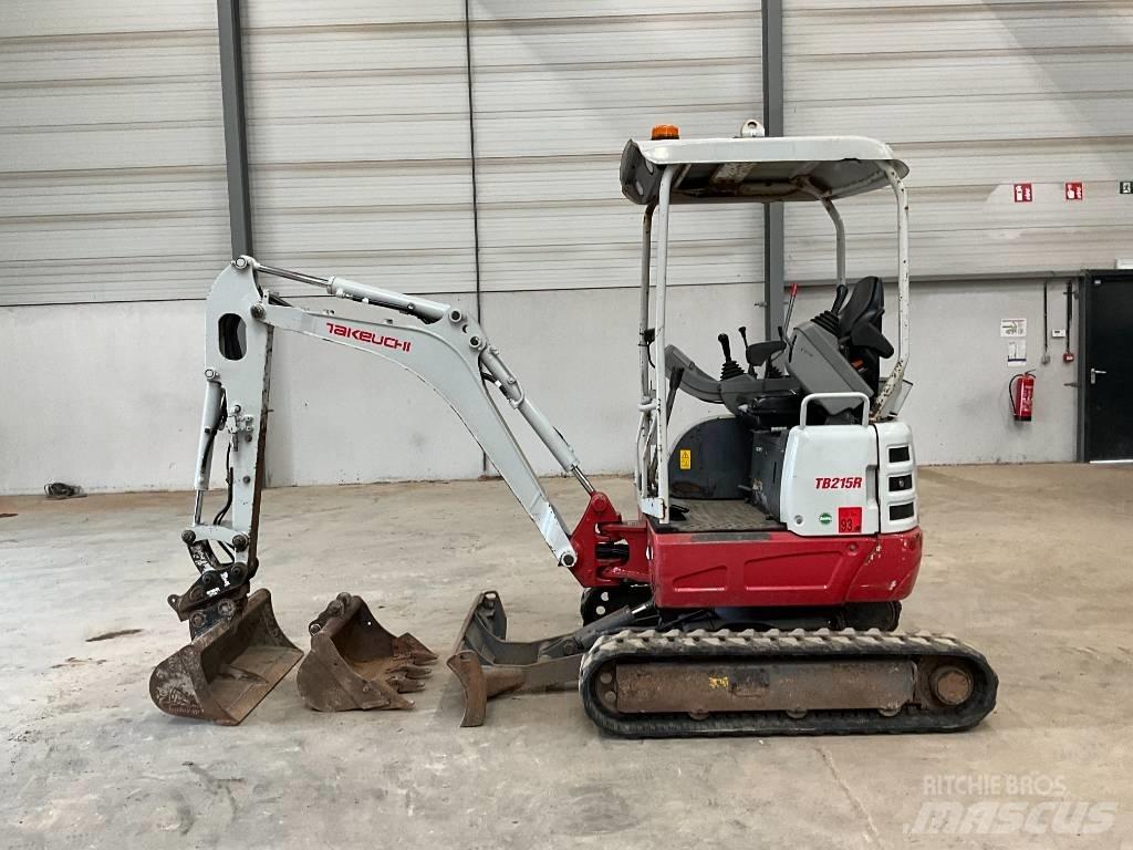 Takeuchi TB 215 R Mini kotrók < 7t