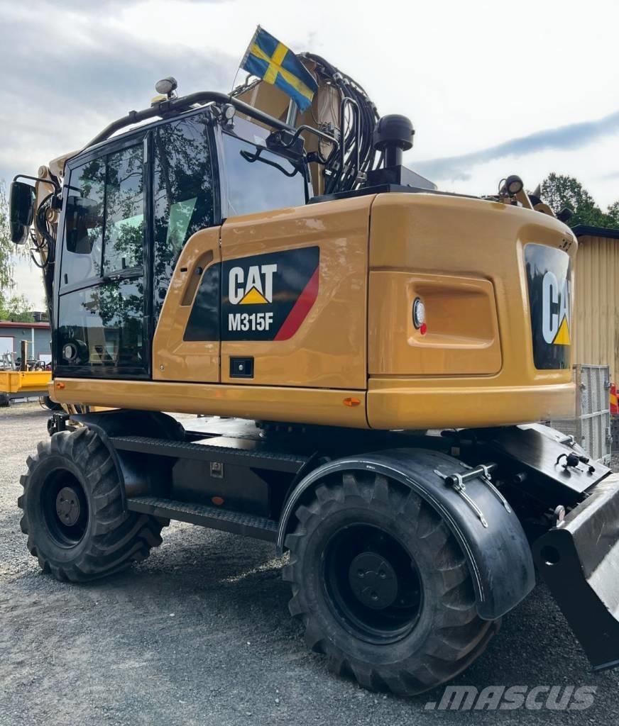 CAT 315 F Gumikerekes kotrók