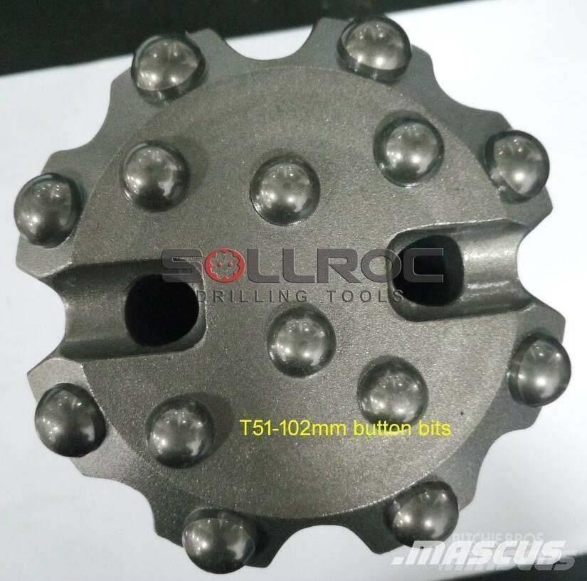 Sollroc Button Bit Fúró berendezés, tartozékok és alkatrészek