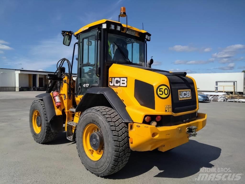 JCB 417 HT Gumikerekes homlokrakodók