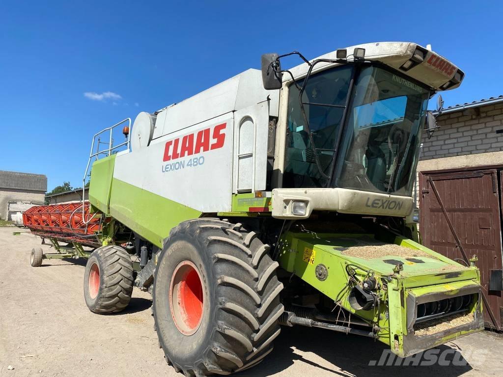 CLAAS Lexion 480 Kombájnok