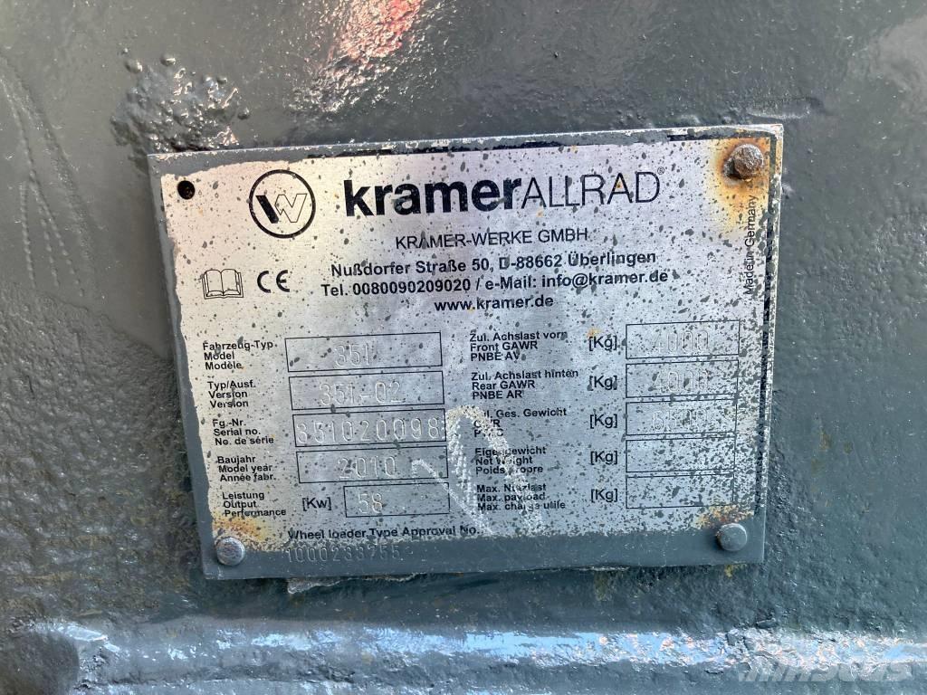 Kramer 480AP MYYTY! Gumikerekes homlokrakodók