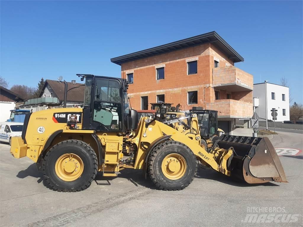 CAT 914M HIGH LIFT Gumikerekes homlokrakodók