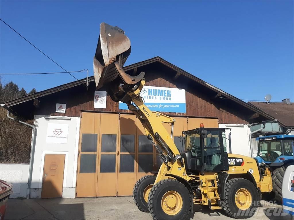 CAT 914M HIGH LIFT Gumikerekes homlokrakodók