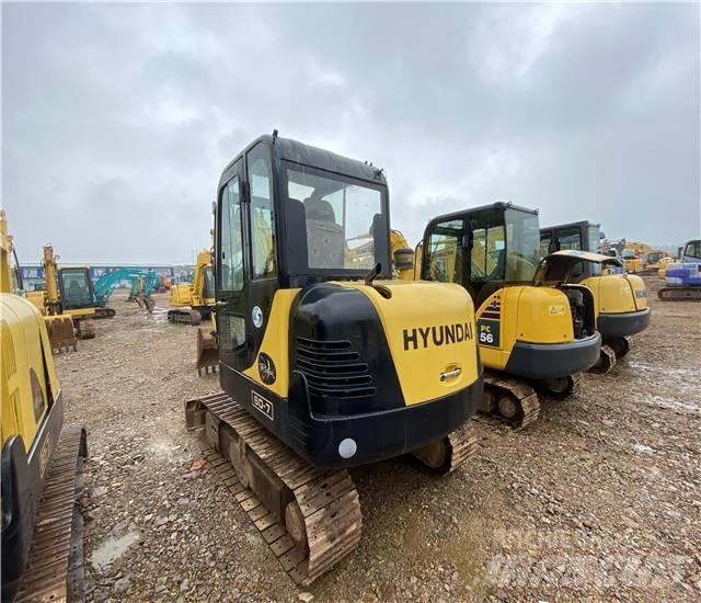Hyundai R60-7 Lánctalpas kotrók