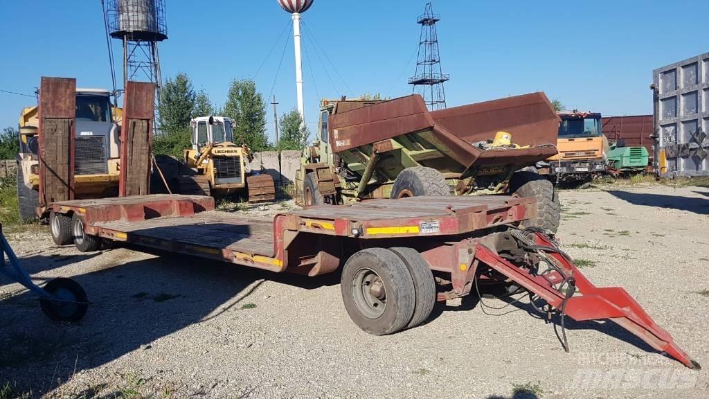 Fliegl DTS300 Mélybölcsős félpótkocsik