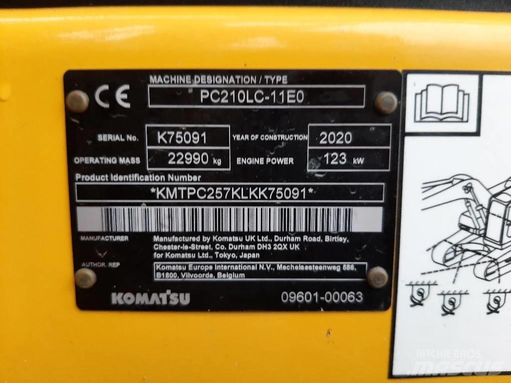 Komatsu PC 210 LC-11 Lánctalpas kotrók