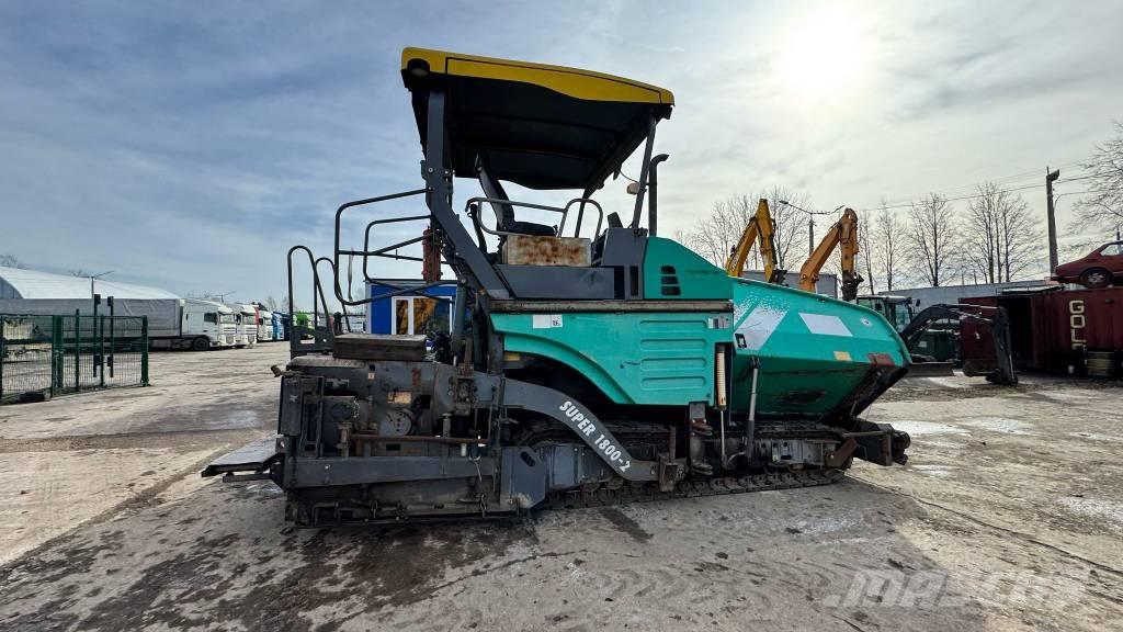 Vögele Super 1800-2 Aszfalt terítõ gépek