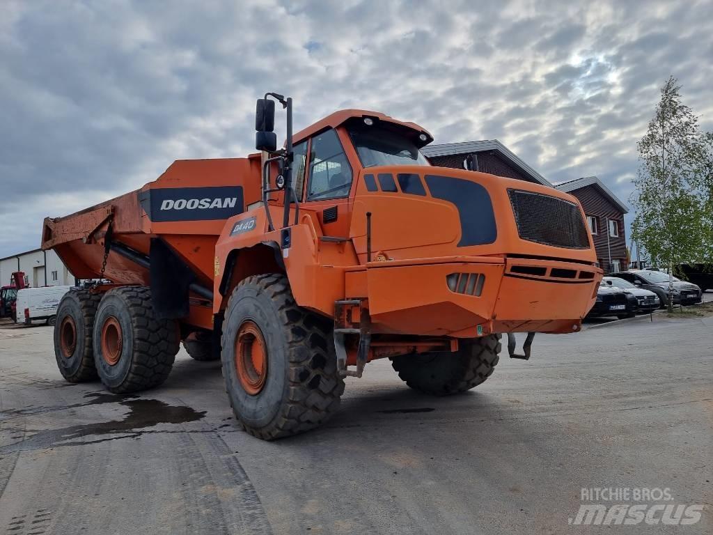 Doosan DA 40 6x6 Csuklósdömperek