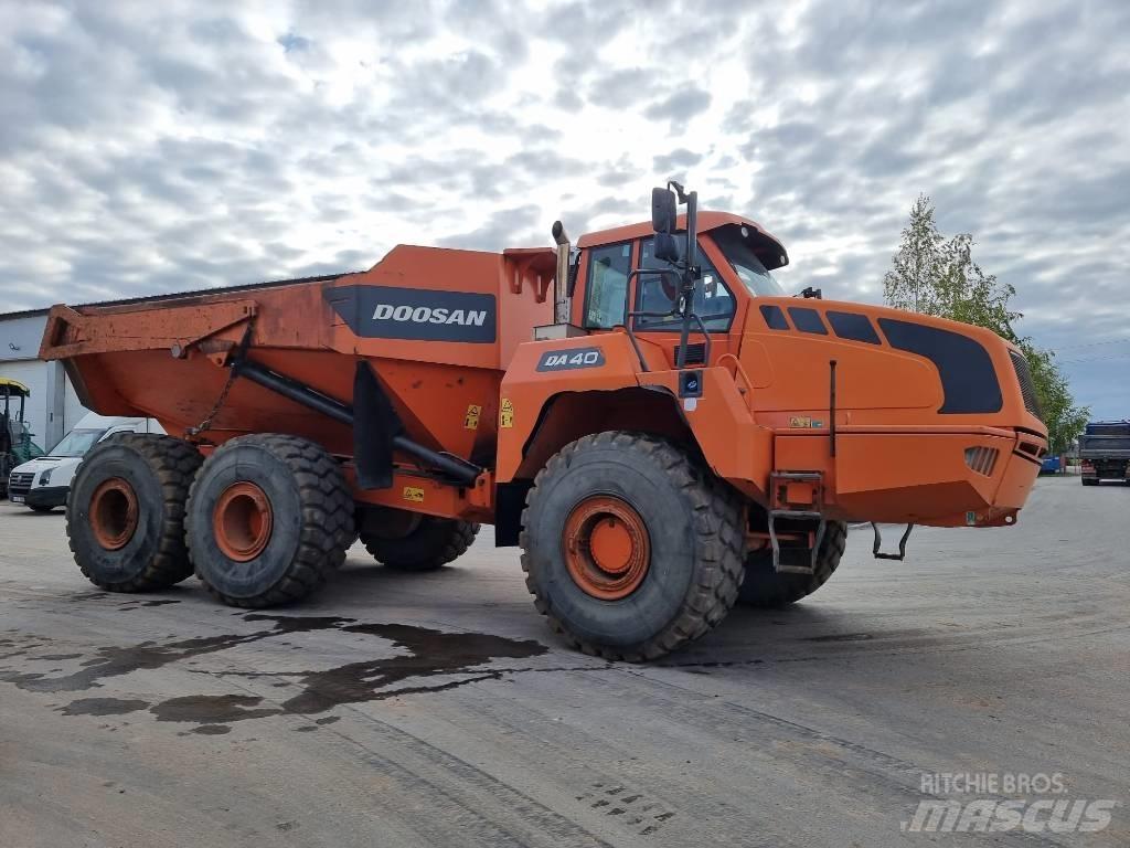 Doosan DA 40 6x6 Csuklósdömperek