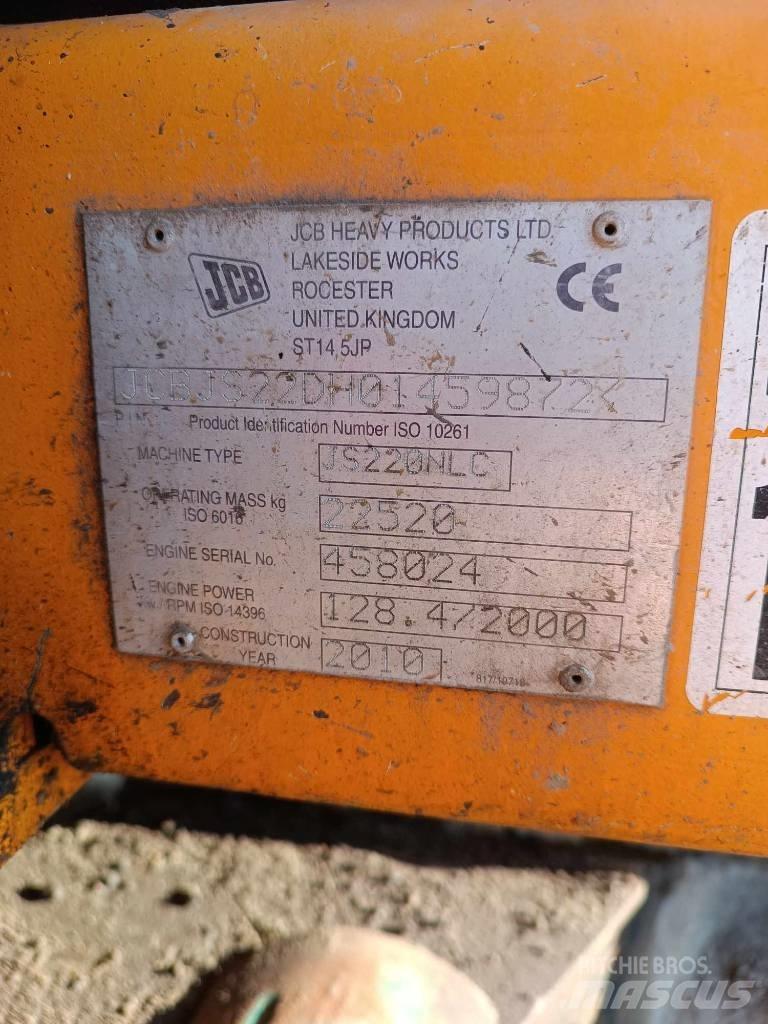 JCB JS 220 N LC Lánctalpas kotrók