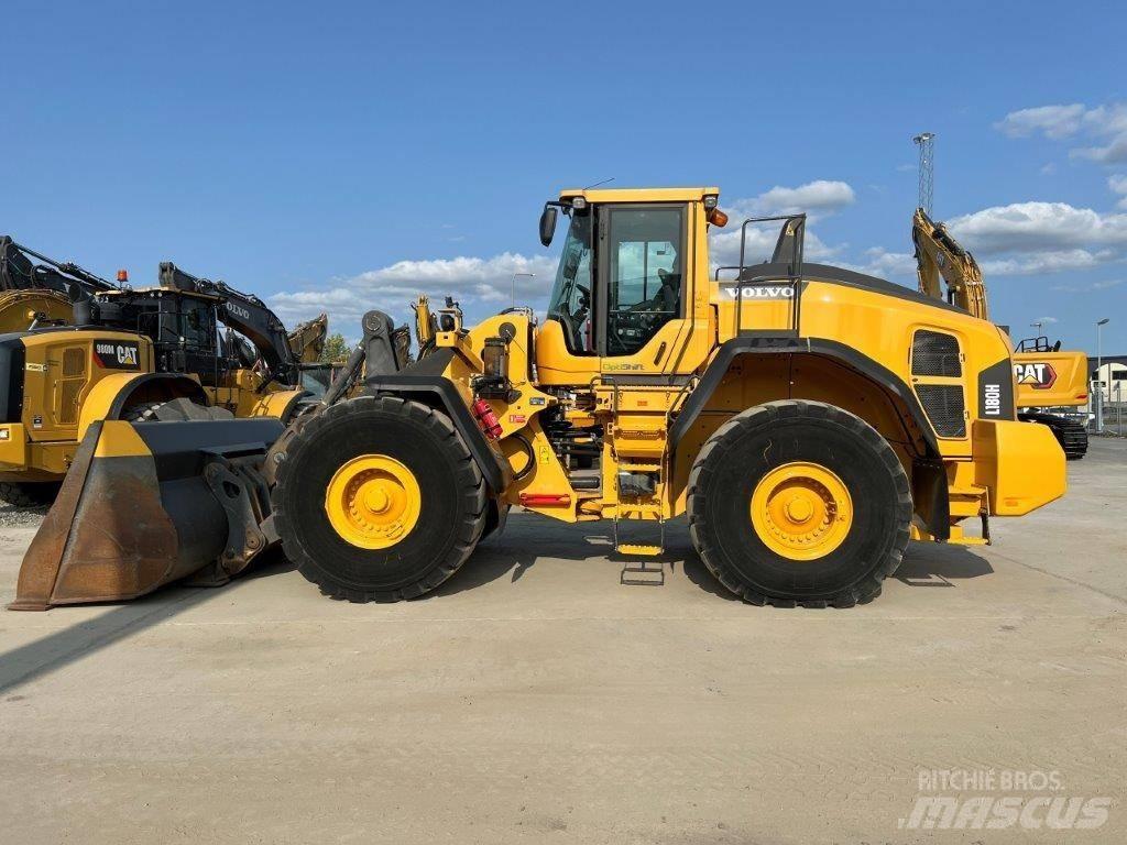 Volvo L180H Gumikerekes homlokrakodók