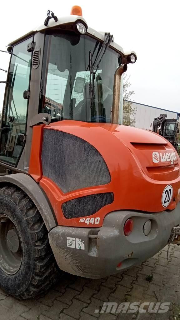 Atlas Weycor AR440 Gumikerekes homlokrakodók