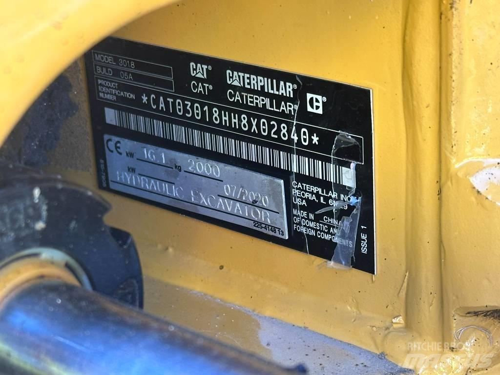 CAT 301.8 Mini kotrók < 7t
