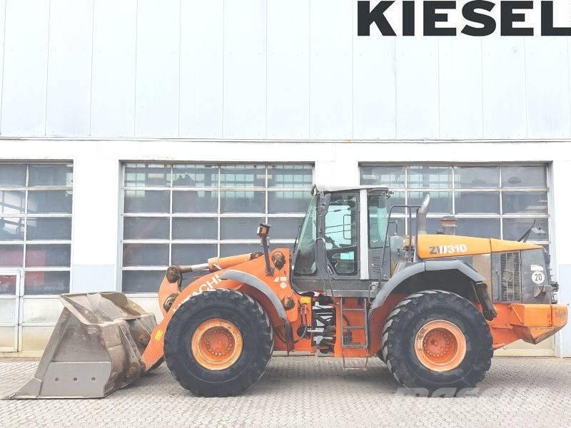 Hitachi ZW 310 Gumikerekes homlokrakodók
