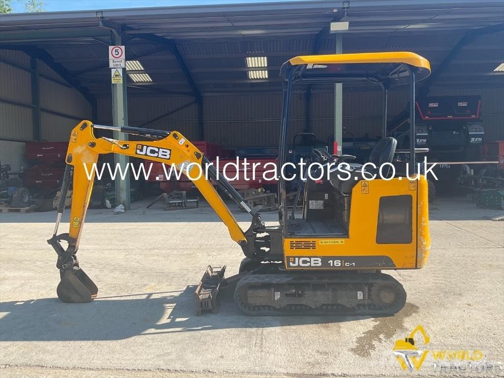 JCB 16 C-1 Mini kotrók < 7t