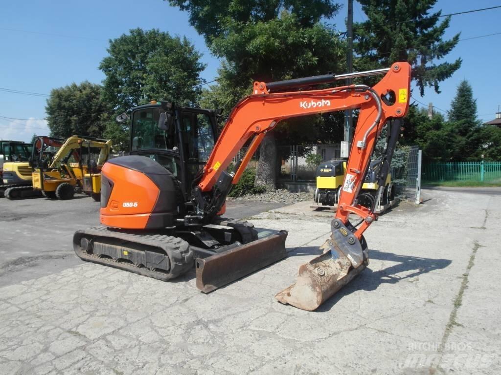 Kubota U50-5 Mini kotrók < 7t