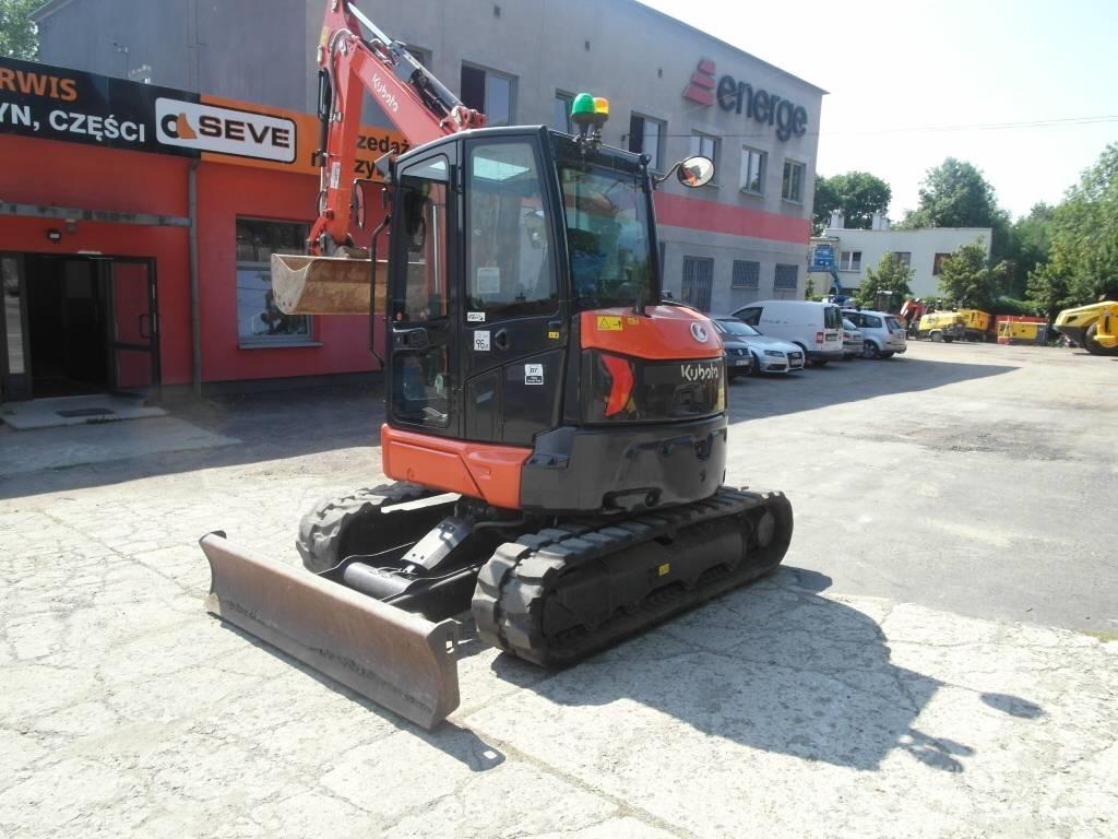 Kubota U50-5 Mini kotrók < 7t