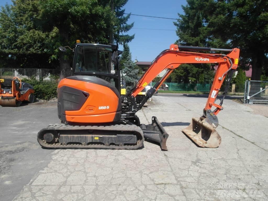 Kubota U50-5 Mini kotrók < 7t